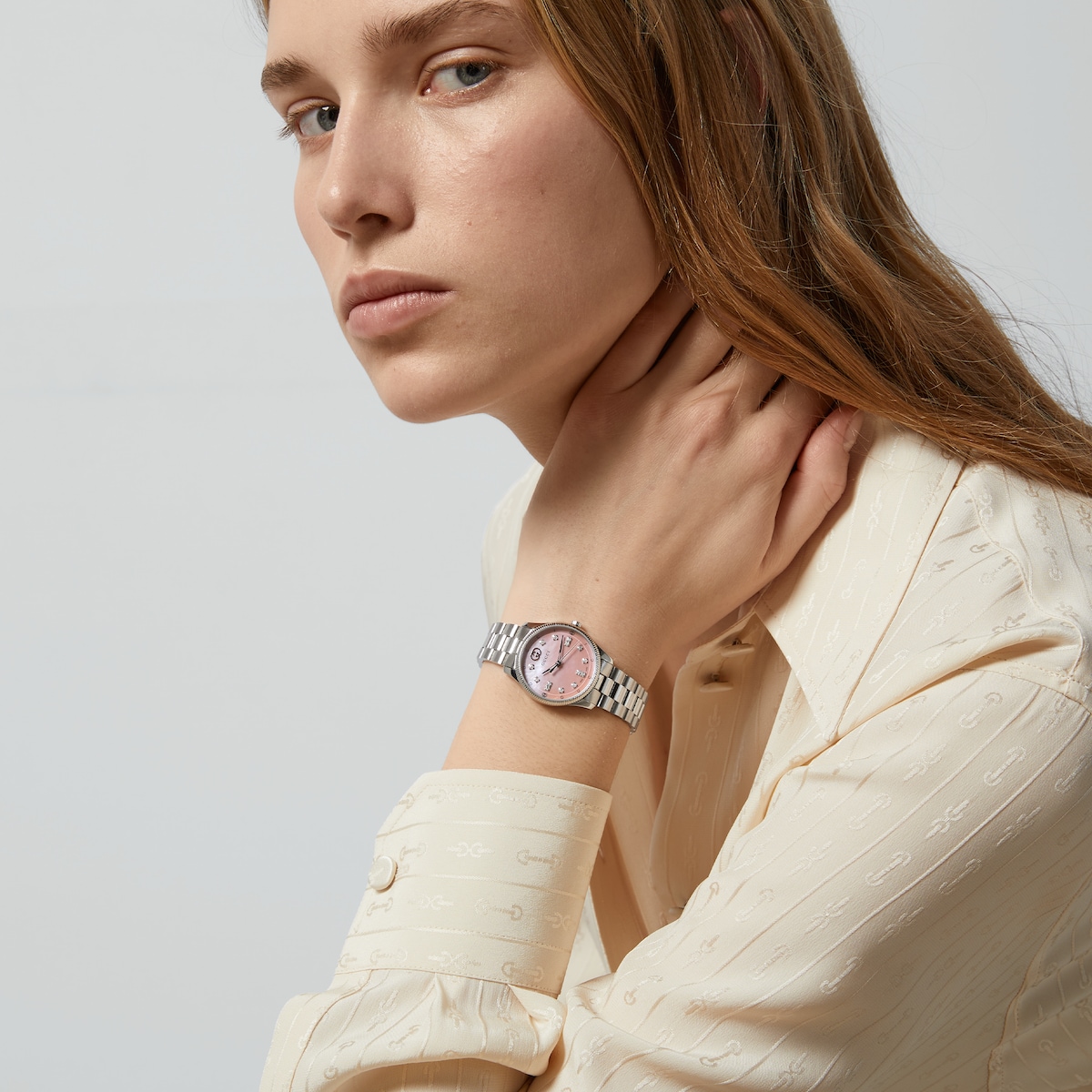 G-Timeless watch, 29mm in steel | GUCCI® US