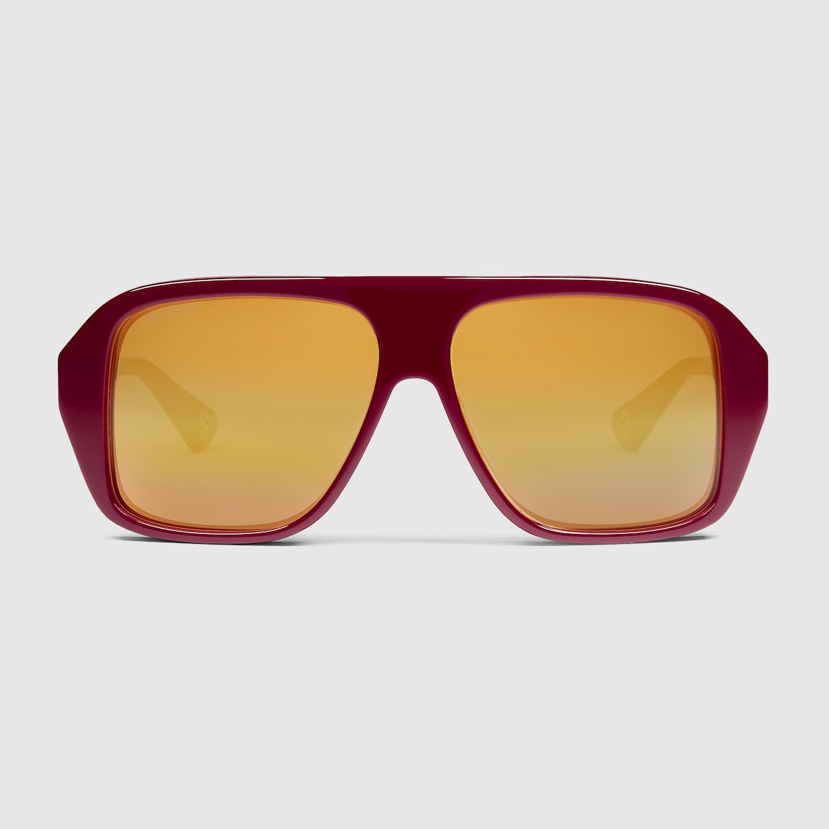 Gucci sunglasses red frame discount
