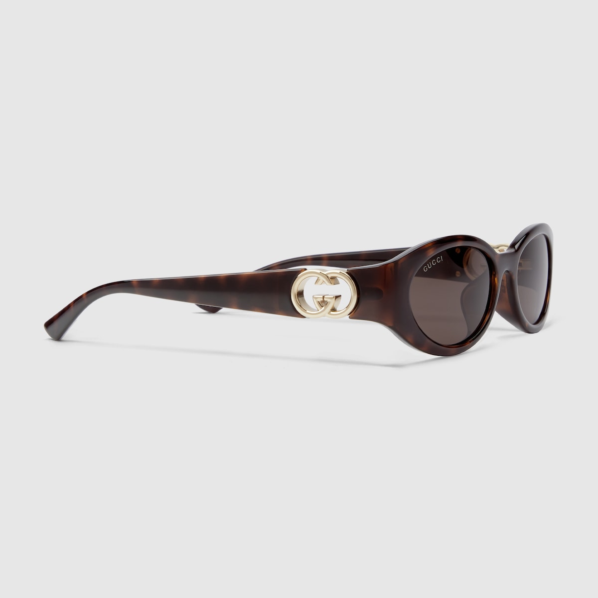 小物 GUCCI archive sunglasses interlocking Low nose bridge fit sunglasses in tortoiseshell | GUCCI® SG