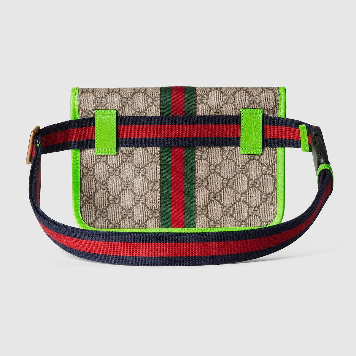 Ophidia small belt bag in beige and ebony GG Supreme | GUCCI® US