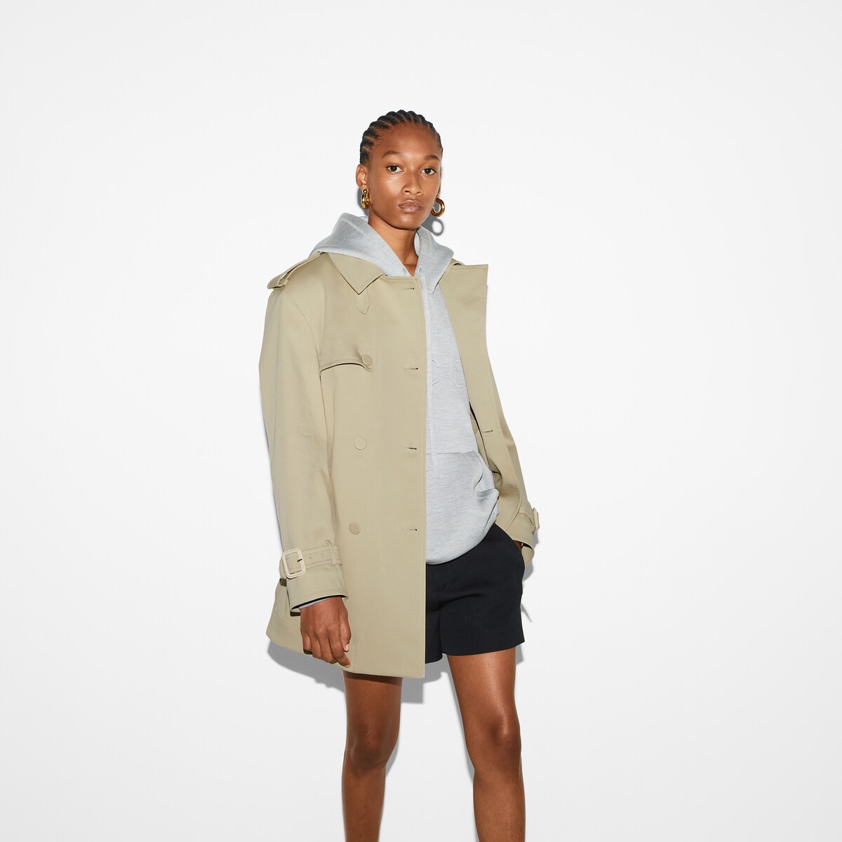 Cappotto Avvolgente, Cappotto D Lana, Cappotto Banco, Cappotto Con - 9