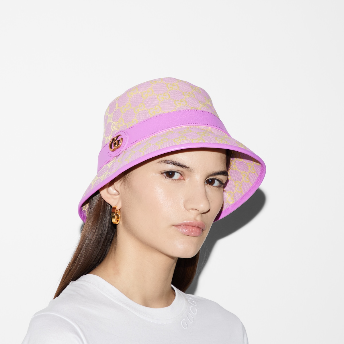 GG canvas bucket hat