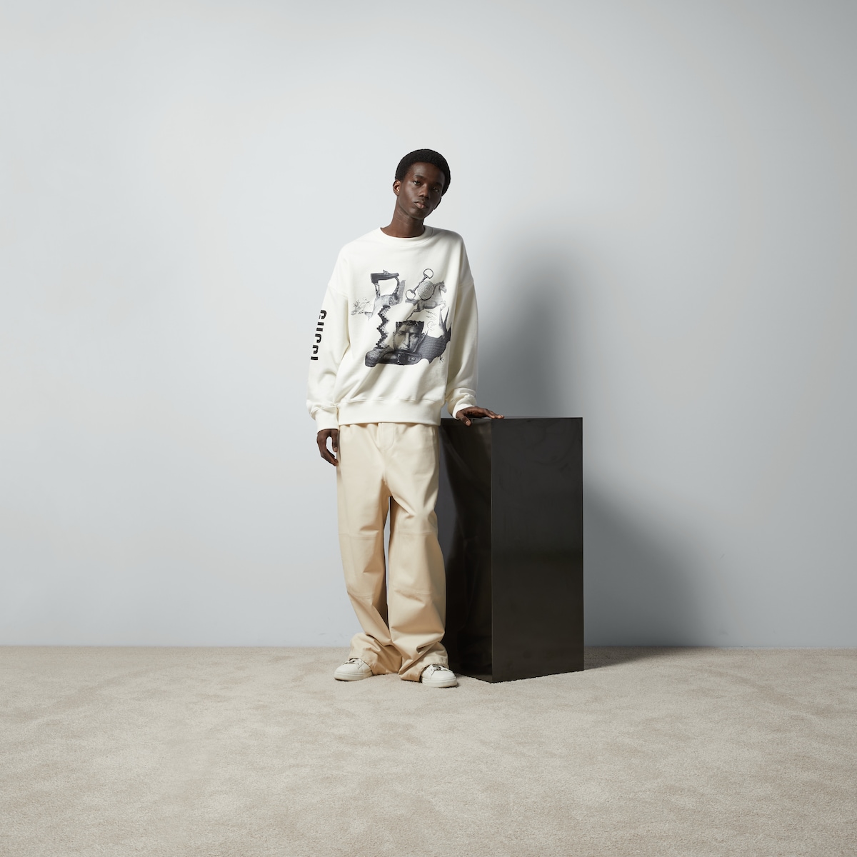 Gucci cotton sweatshirt sales
