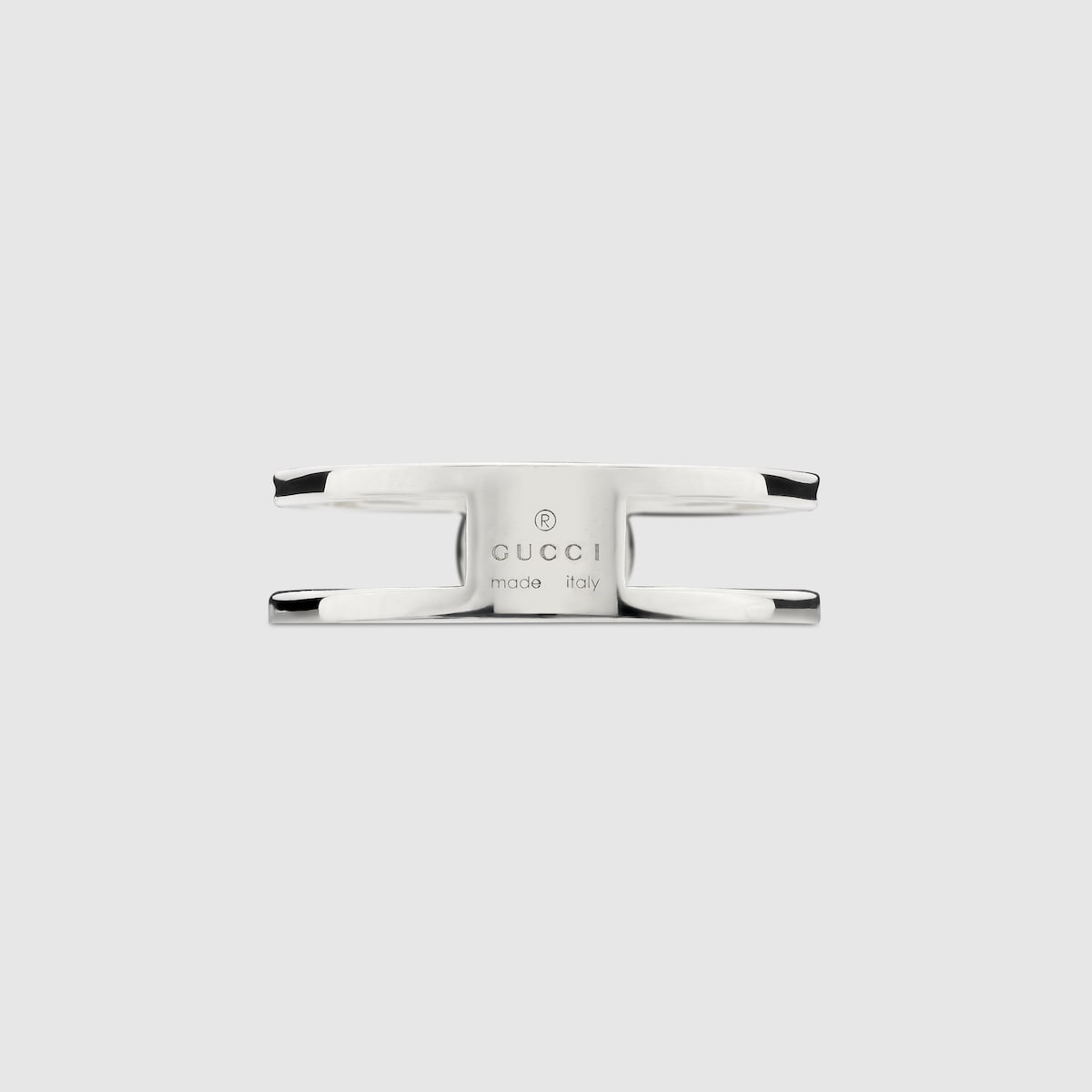 Gucci Interlocking ring in 925 sterling silver - thumbnail 3