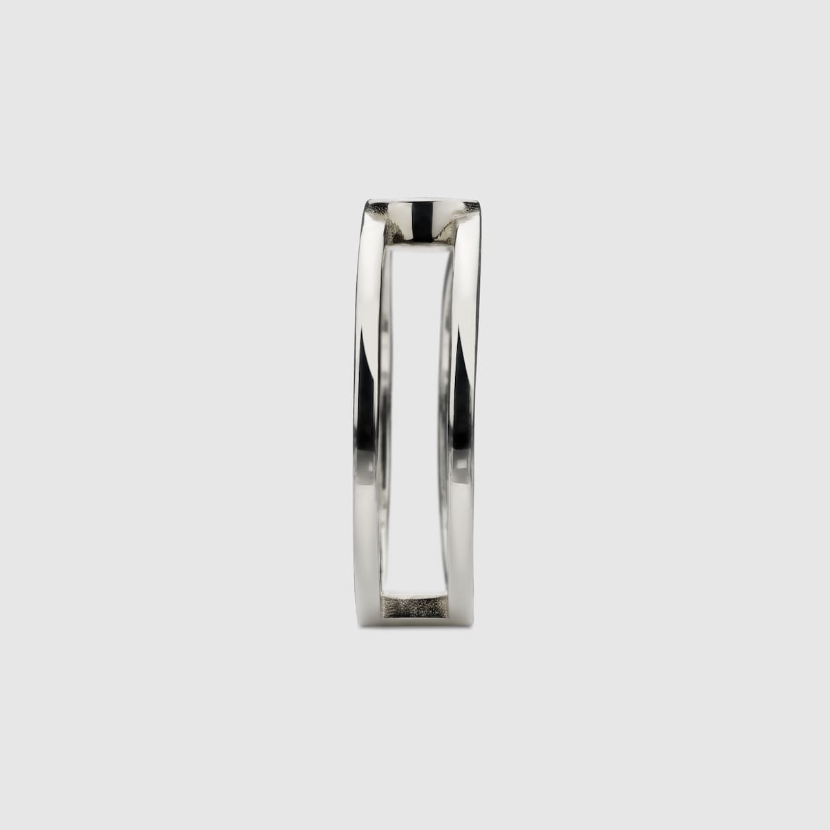 Gucci Interlocking ring in 925 sterling silver - thumbnail 4