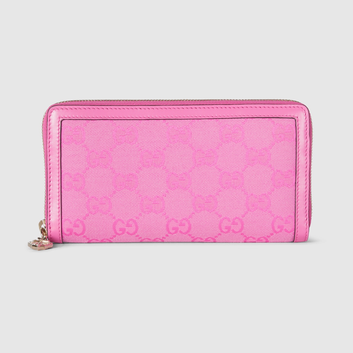 Gucci Zippy Wallet Pink Leather store