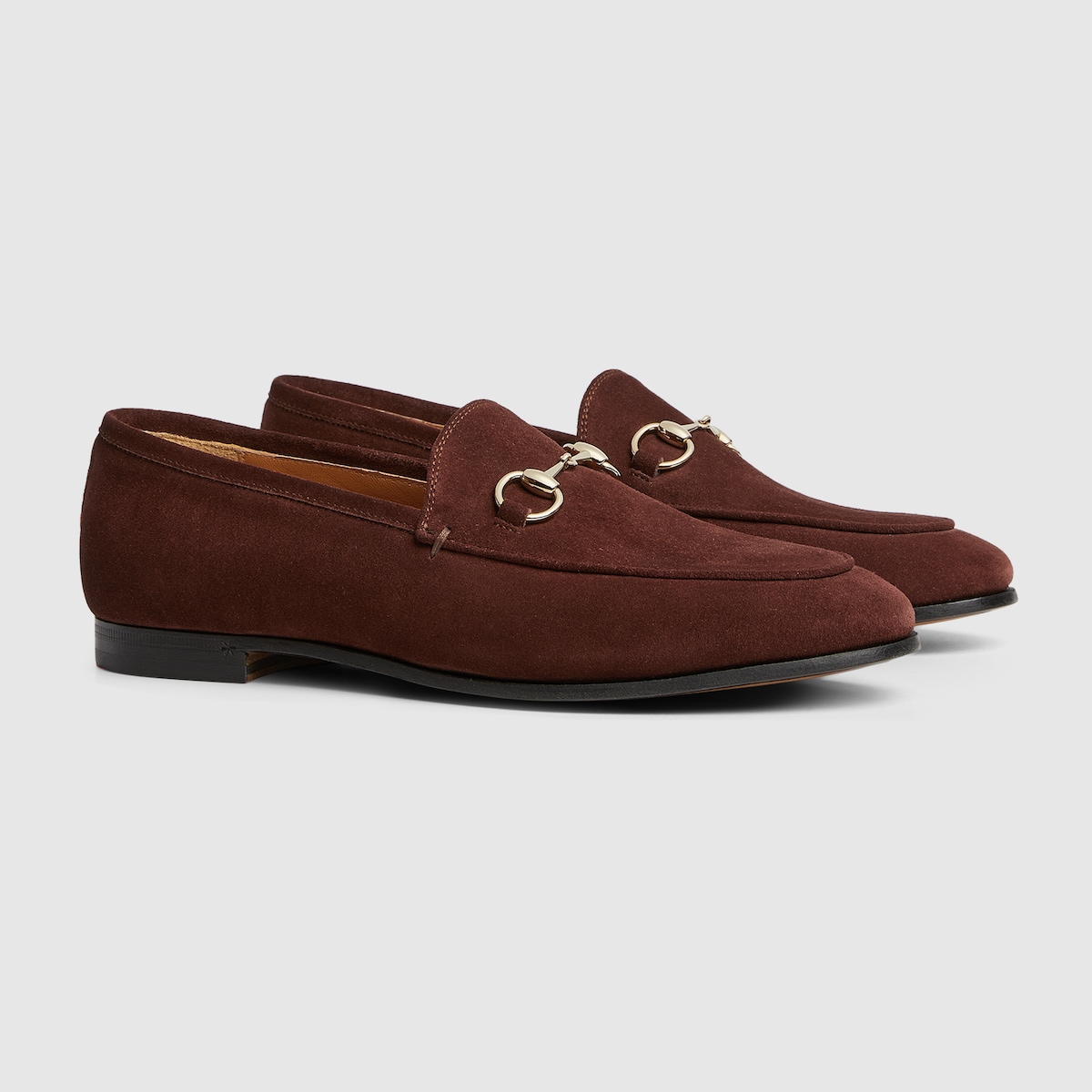 Gucci Women s Gucci Jordaan Loafer Brown Suede