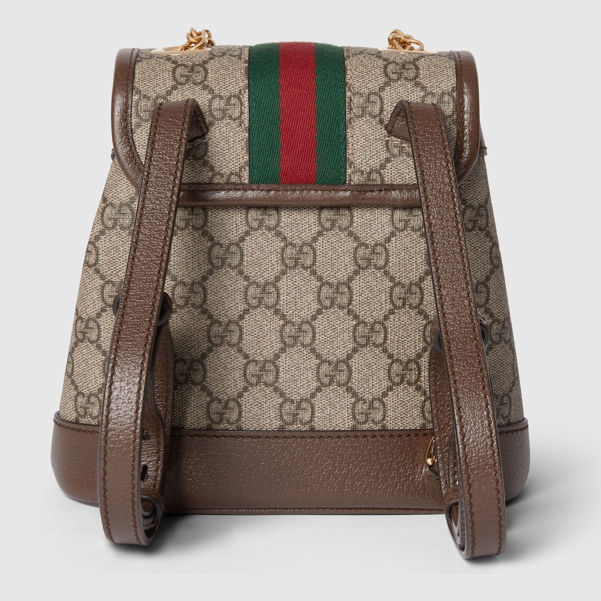 Ophidia mini backpack in beige and ebony Supreme GUCCI US