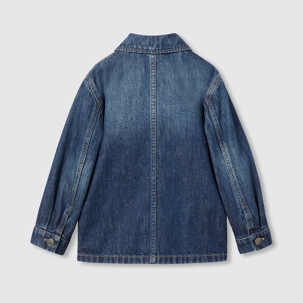 NEIGHBORHOOD Washed LW Denim Zip Jacket Black | HAVEN