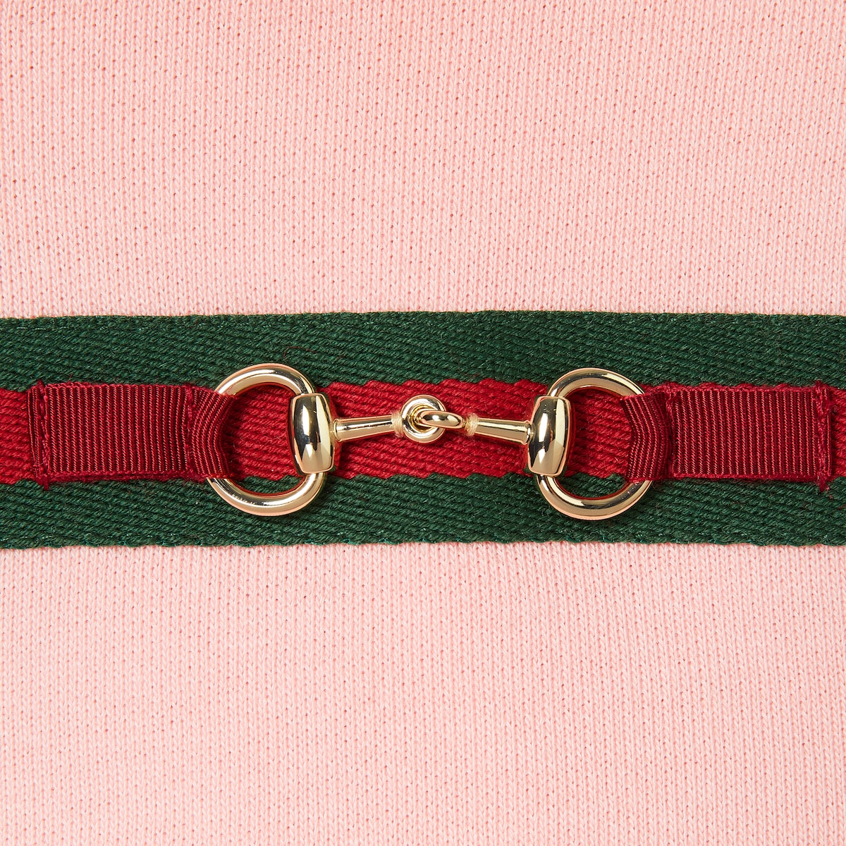 ルーシー Children's cotton sweatshirt with Web in pink | GUCCI® US