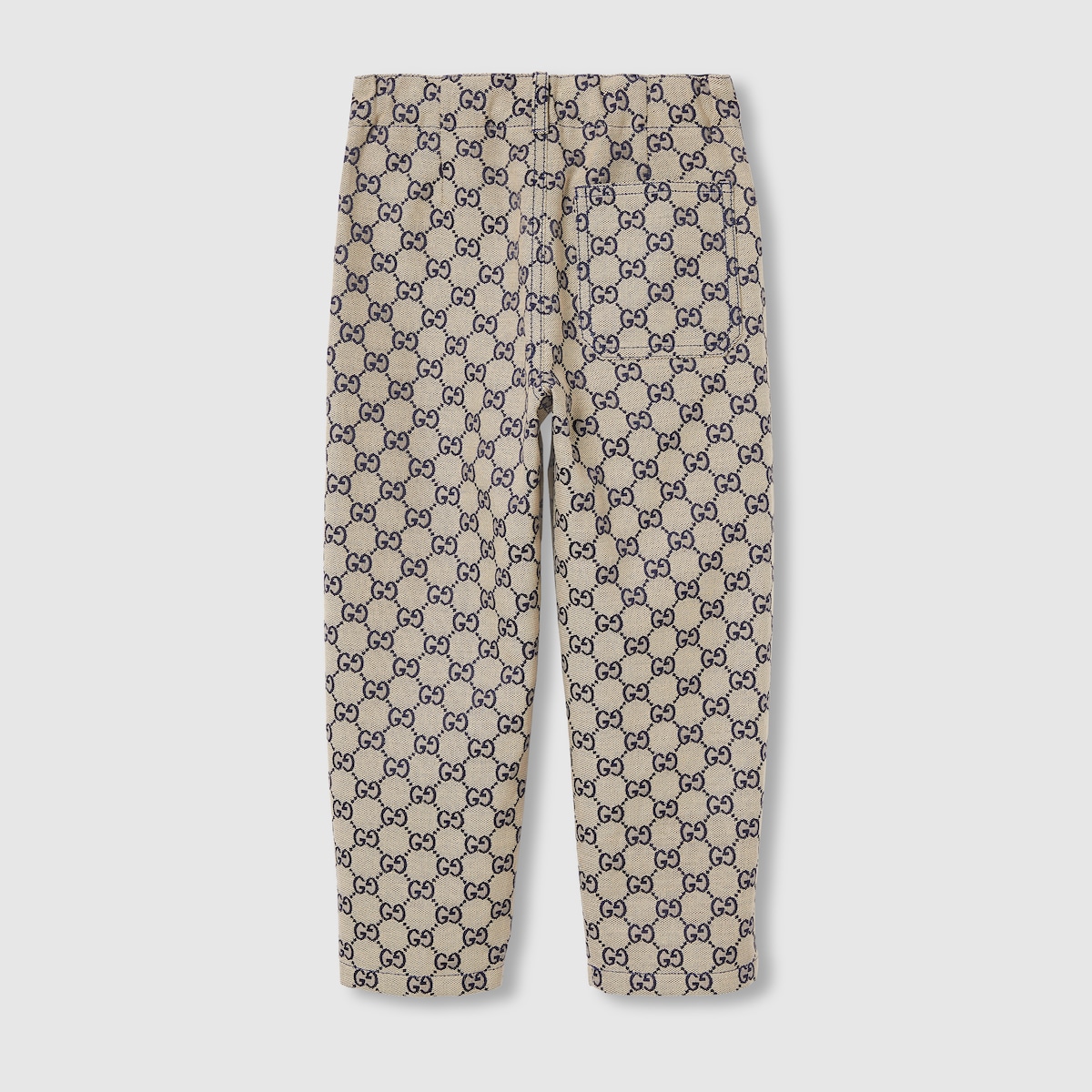 ボトムスその他 GUCCI Cream coloured wool crepe trousers Ivory Wool-crepe straight-leg pants | GUCCI | NET-A-PORTER