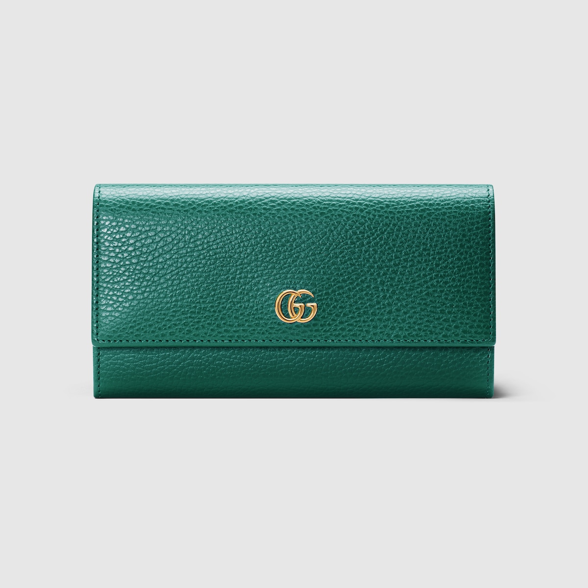 GUCCI グッチ ダブルG コンチネンタルウォレット ダブルG コンチネンタルウォレット ・グリーン レザー | GUCCI公式