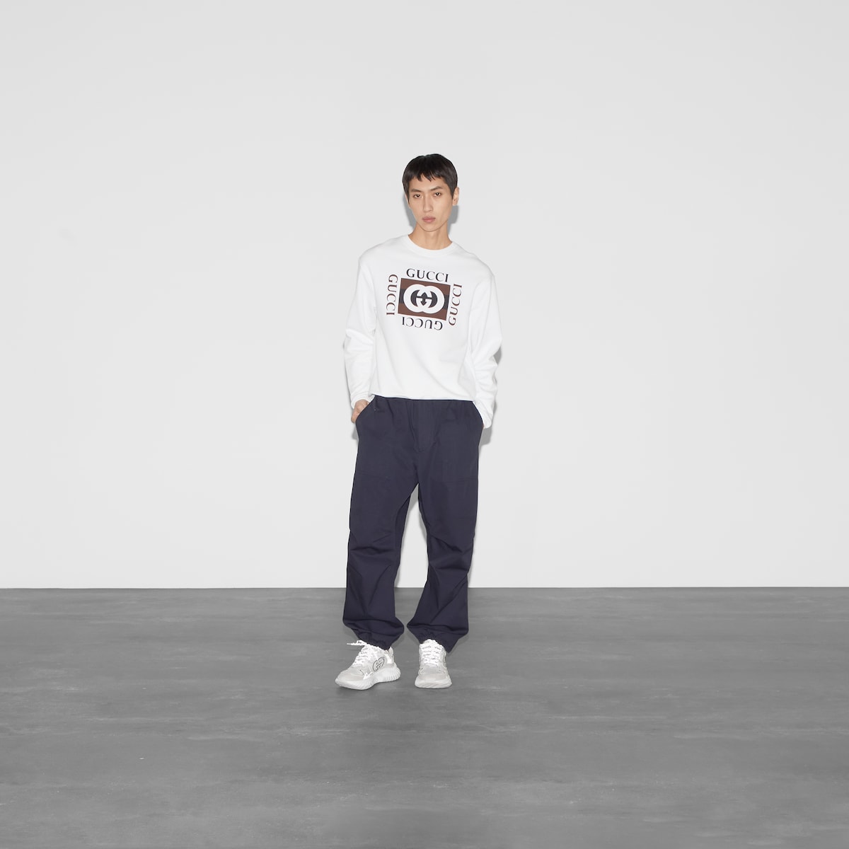 Cotton jersey sweatshirt