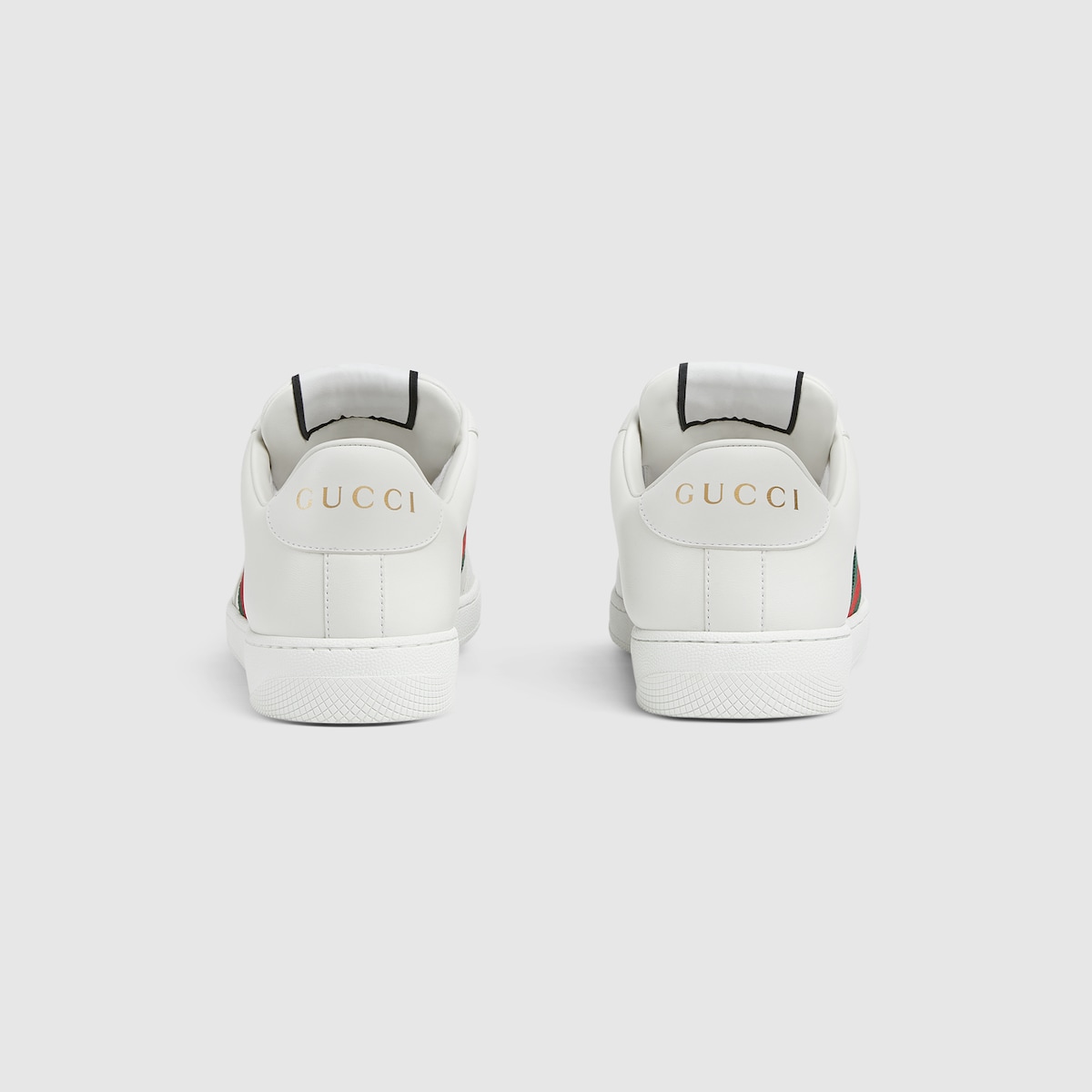 Men's Screener trainer in white leather | GUCCI® BG
