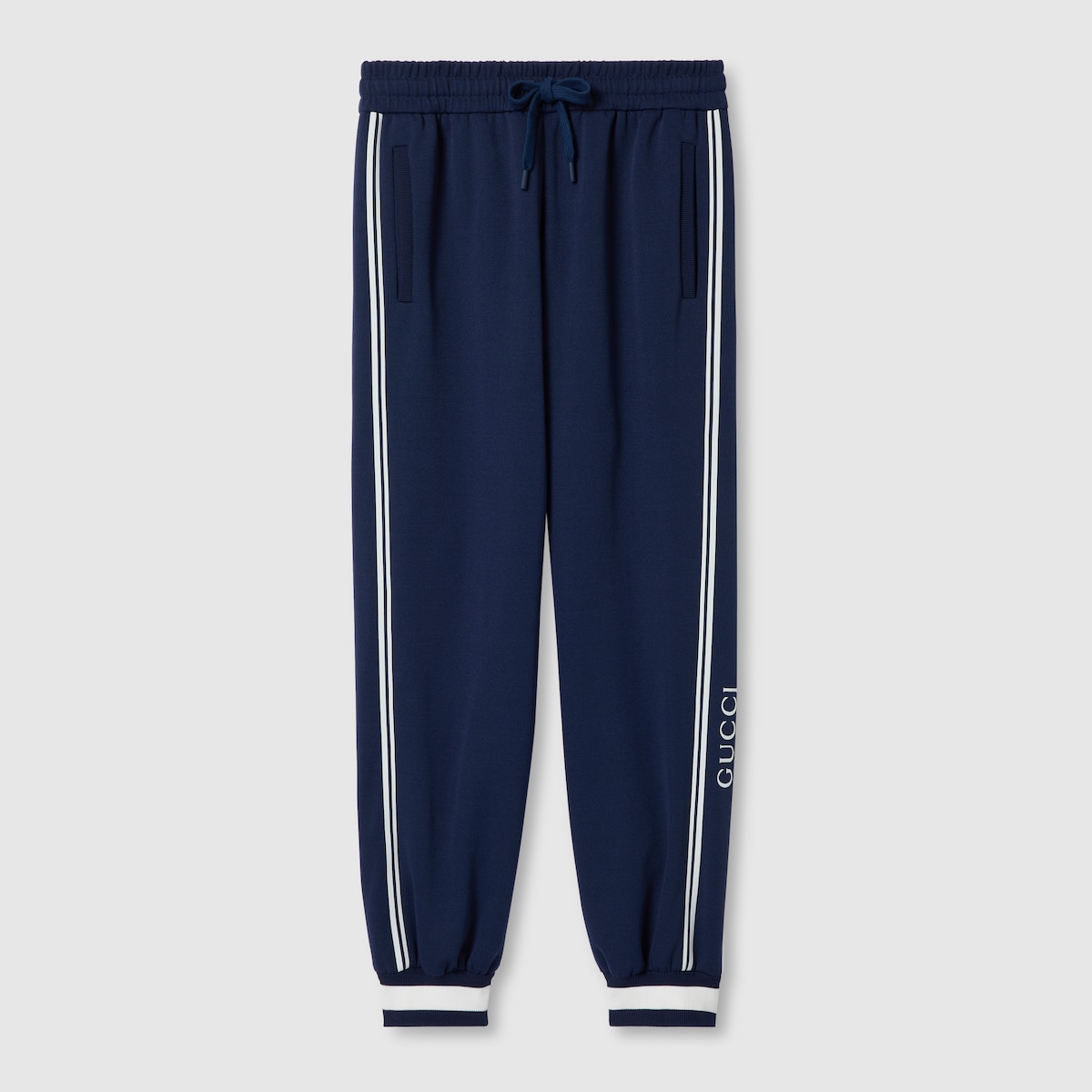 Pantalon de jogging en jersey technique en bleu nuit GUCCI FR