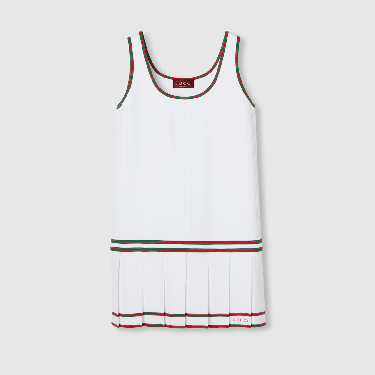 GUCCI★グッチ★素敵！Leather Belted Goddess Pleated Dress GUCCI Belted pleated silk-jacquard midi shirt dress | NET-A