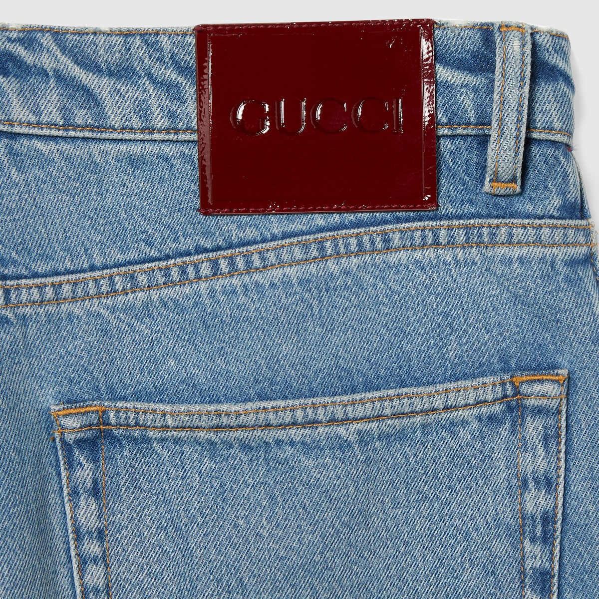 Tapered denim pant with Web