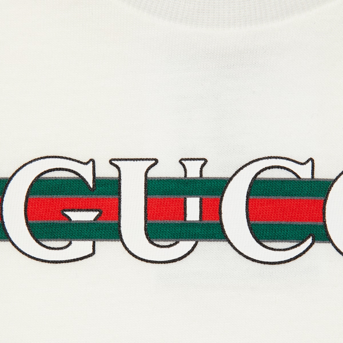 ベビー〕プリント コットン Tシャツ ・ホワイト | GUCCI公式