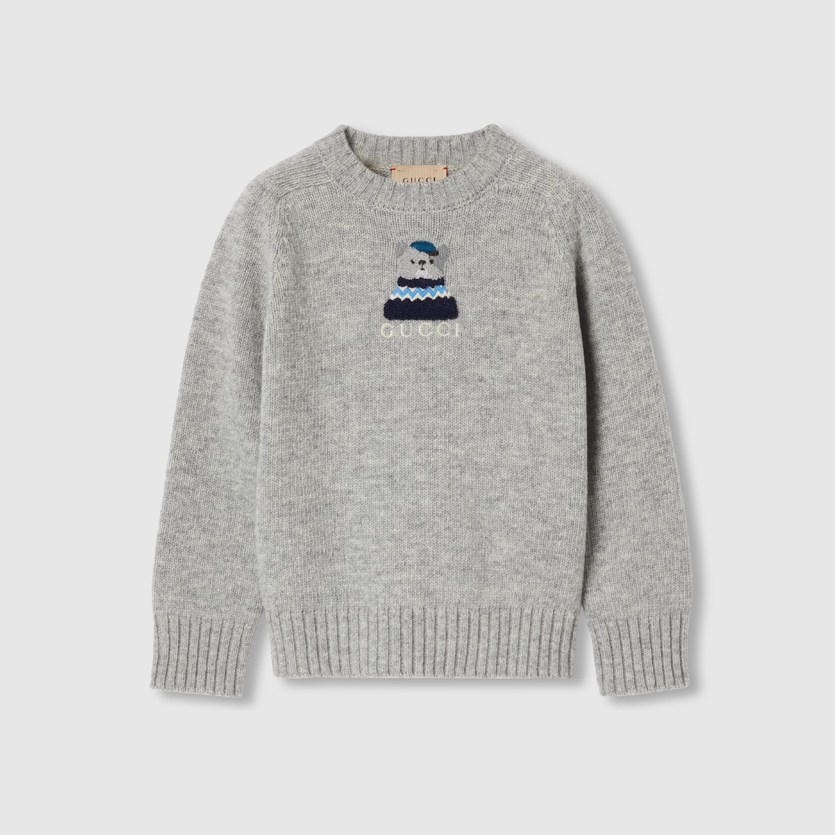 Gucci grey sweater best sale