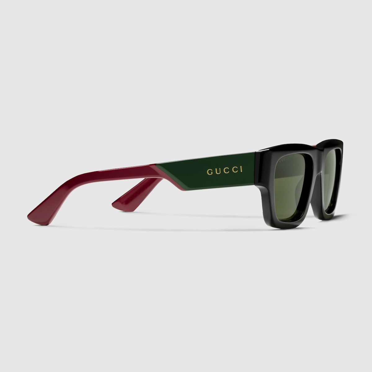 Gucci black green and red sunglasses on sale