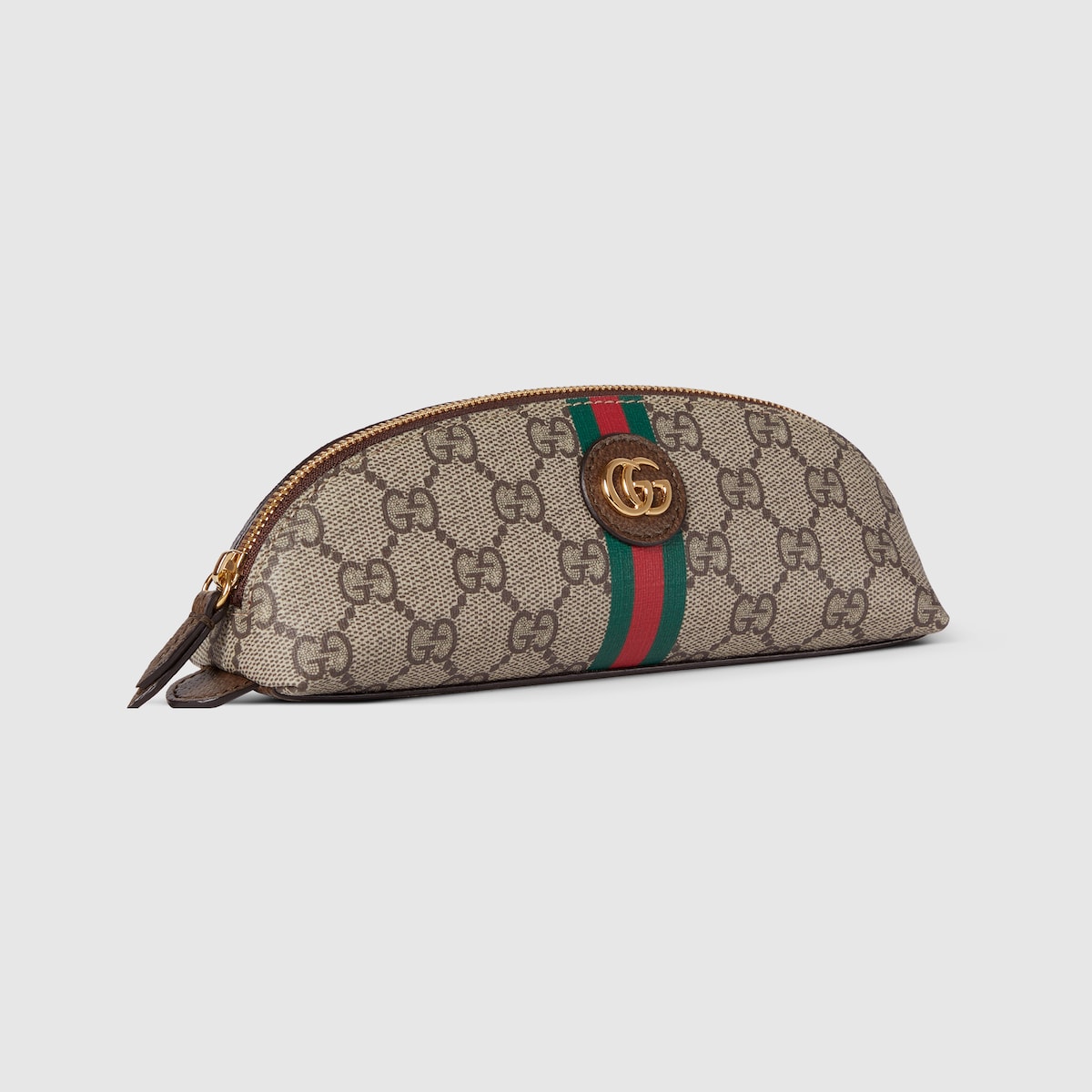 GUCCI GGパターン ポーチ ベージュ/ブラウン　高級　筆箱　正規品　箱入り GUCCI GGパターン ポーチ ベージュ/ブラウン 高級 筆箱 正規品 箱入り
