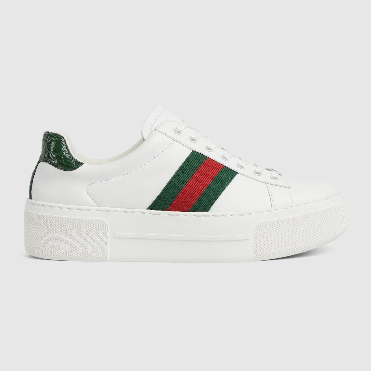 Baskets Gucci Ace pour femme en cuir blanc GUCCI Canada