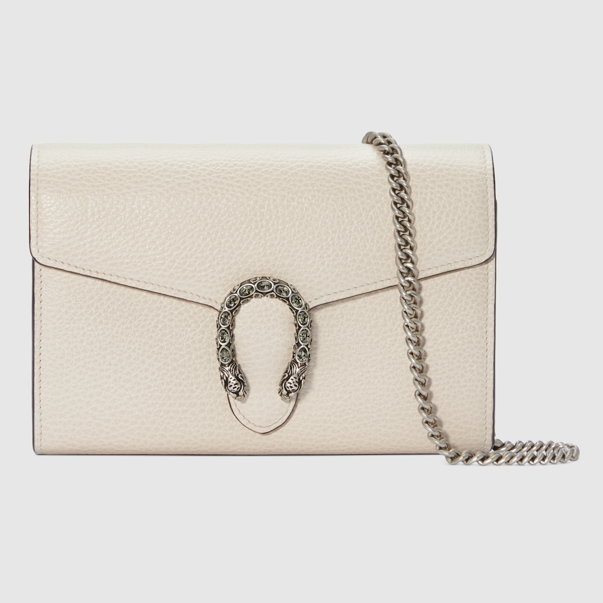 レビュー高評価の商品！ wallet Dionysus on US GUCCI® | leather white in chain バッグ