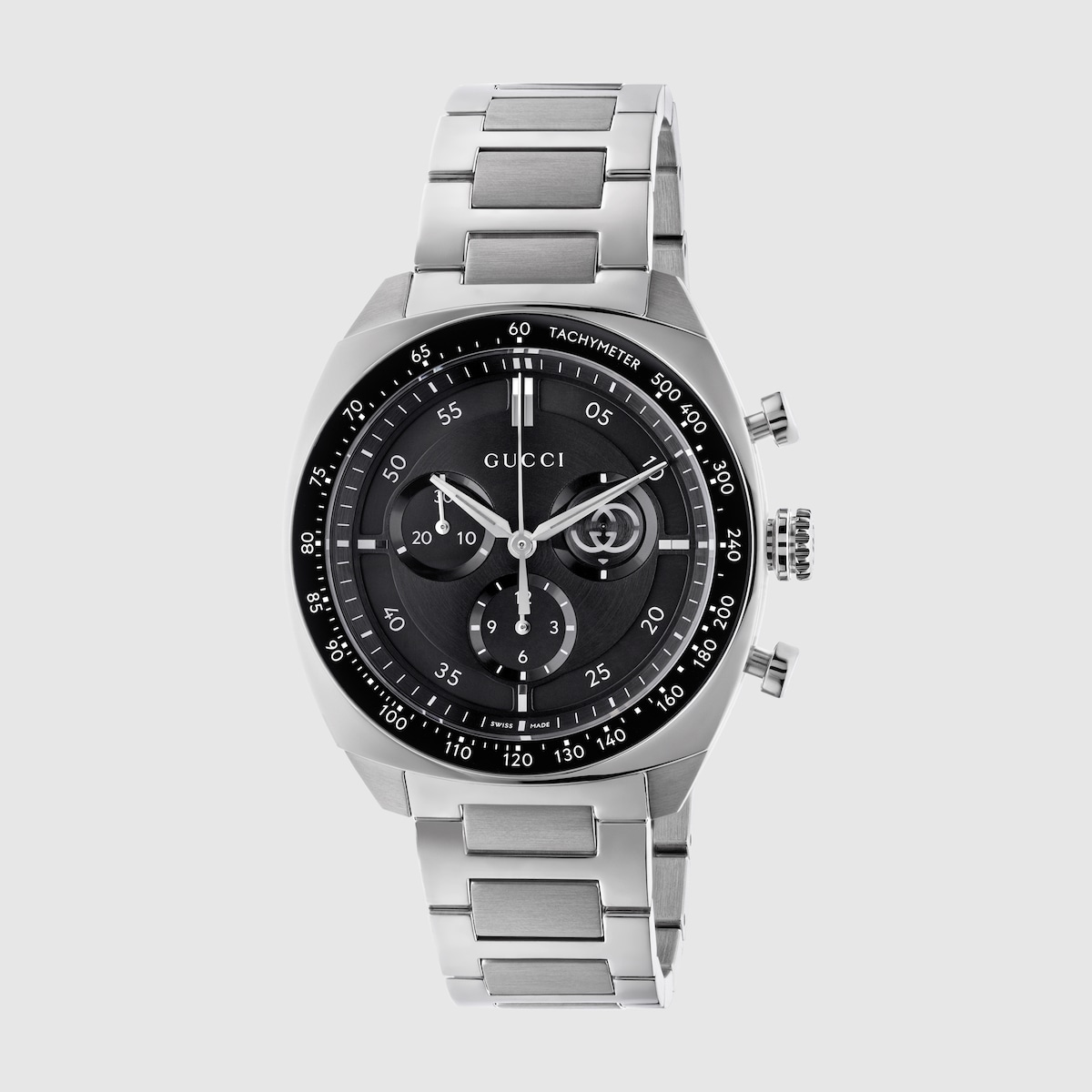 Gucci Interlocking watch, 41mm in steel | GUCCI® US