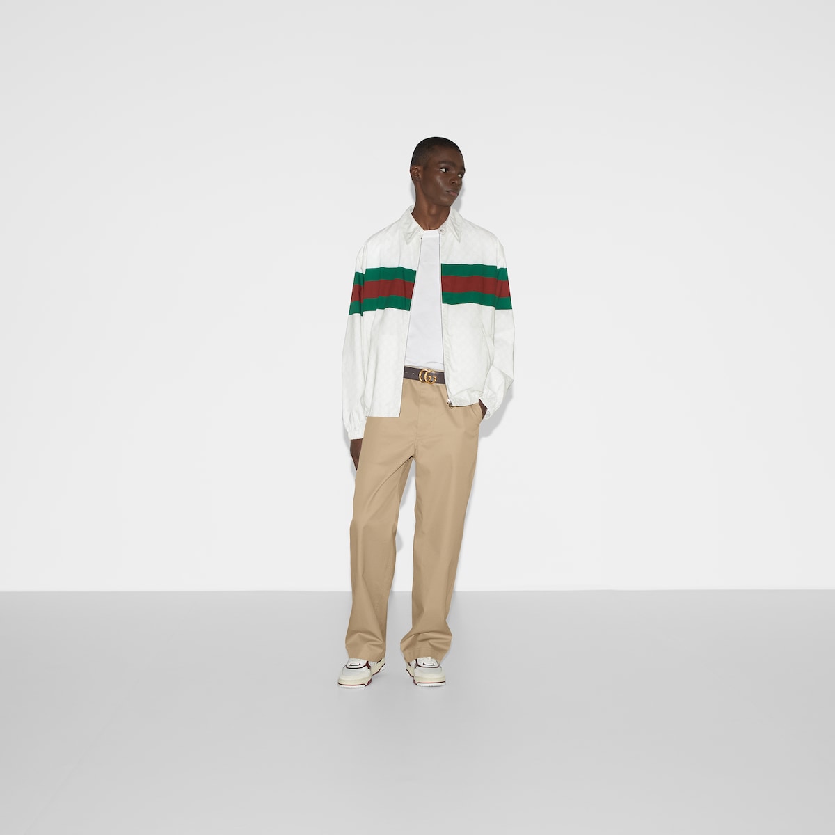 GLOWNY G Work Jacket - White | 하이츠스토어