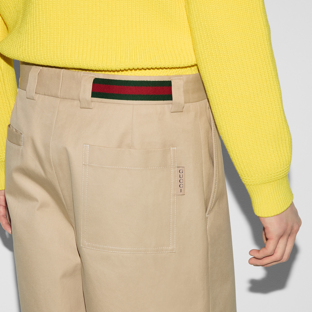 Gucci khaki shorts sales