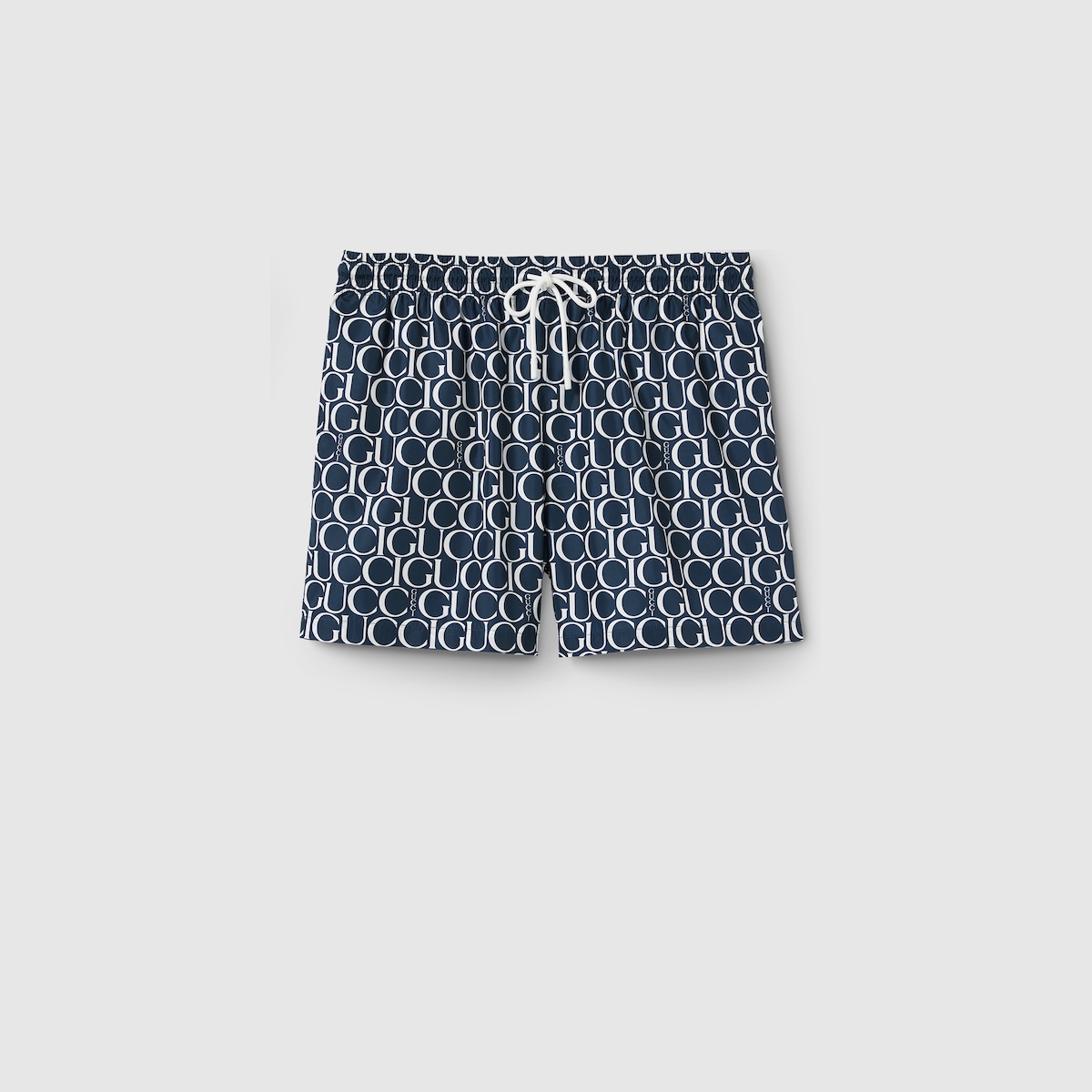 White gucci swim trunks sale