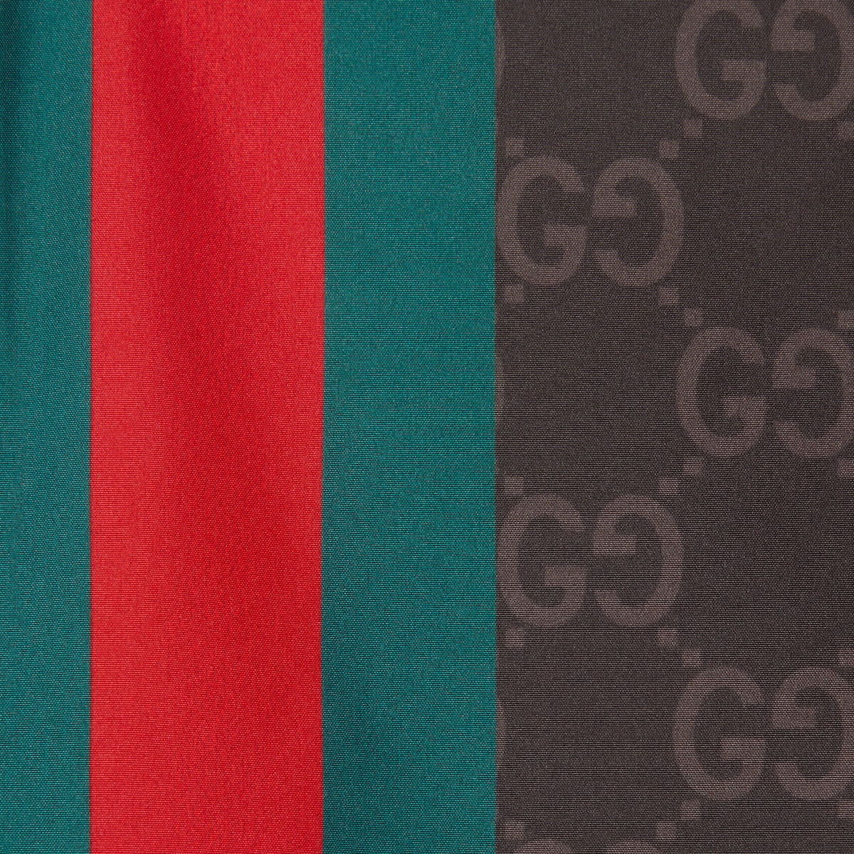 GG nylon swim short with Web