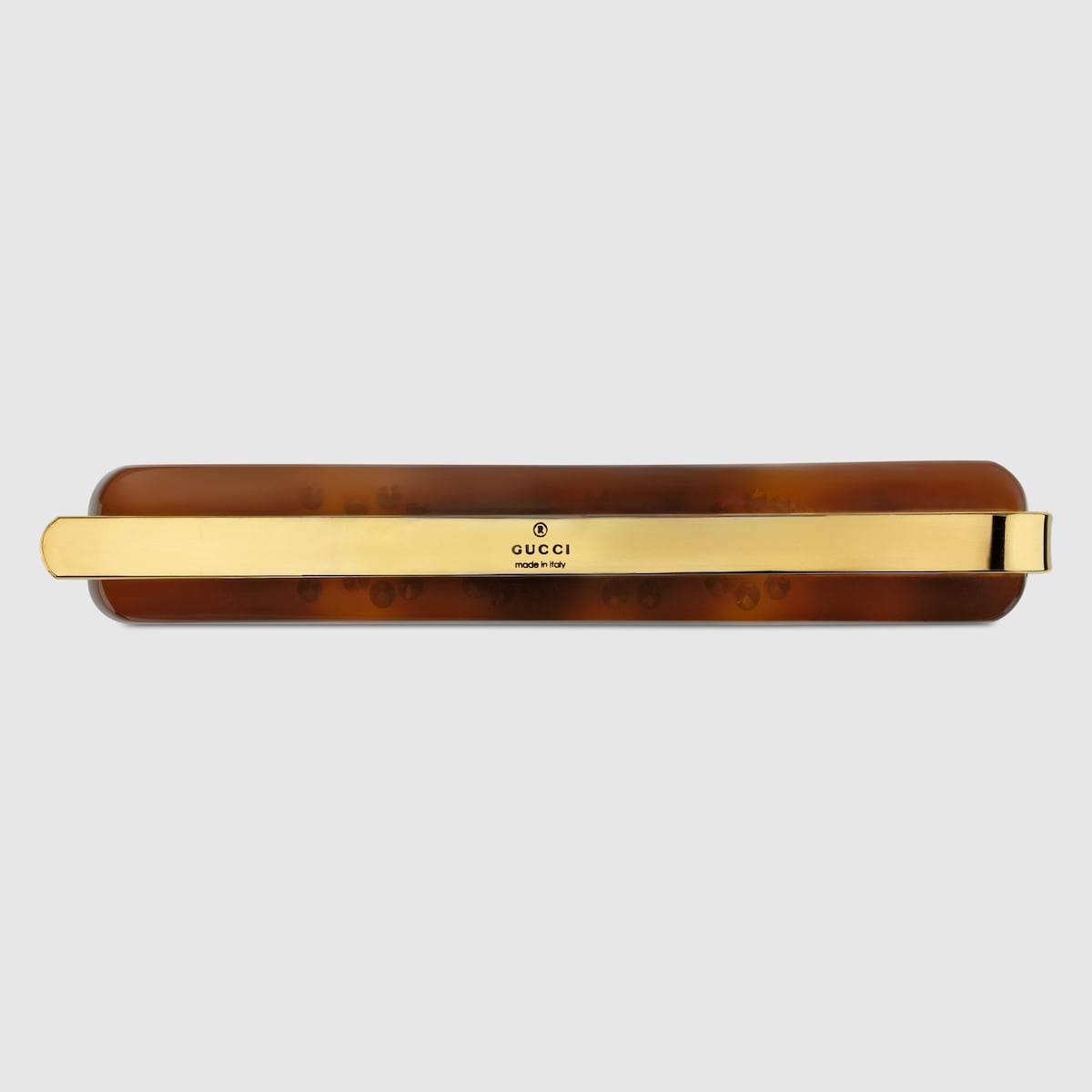 GUCCI ヘアピン GUCCI' hair clip with crystals in black resin | GUCCI® US