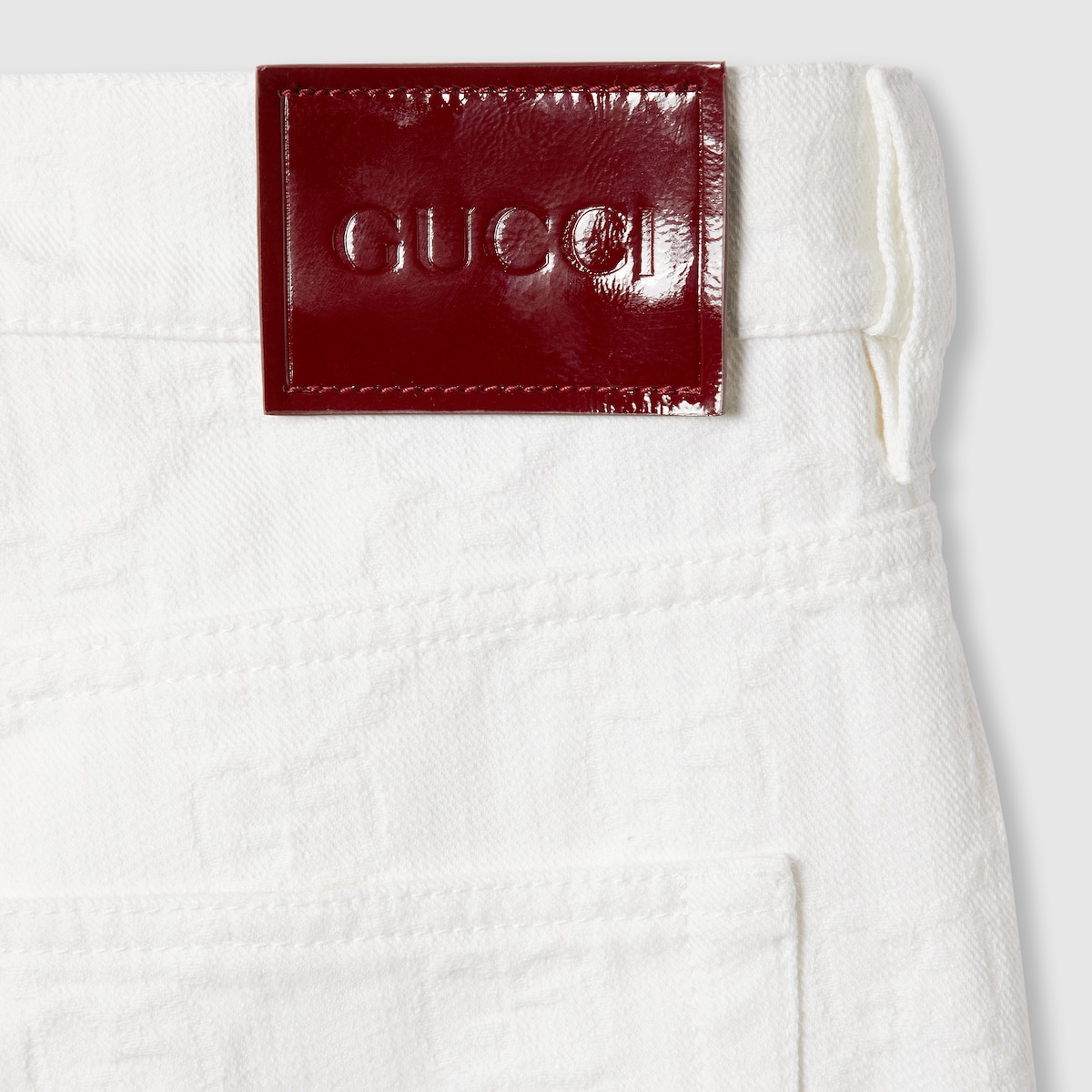 Gucci Bermuda GG jacquard denim shorts Yorkdale Mall