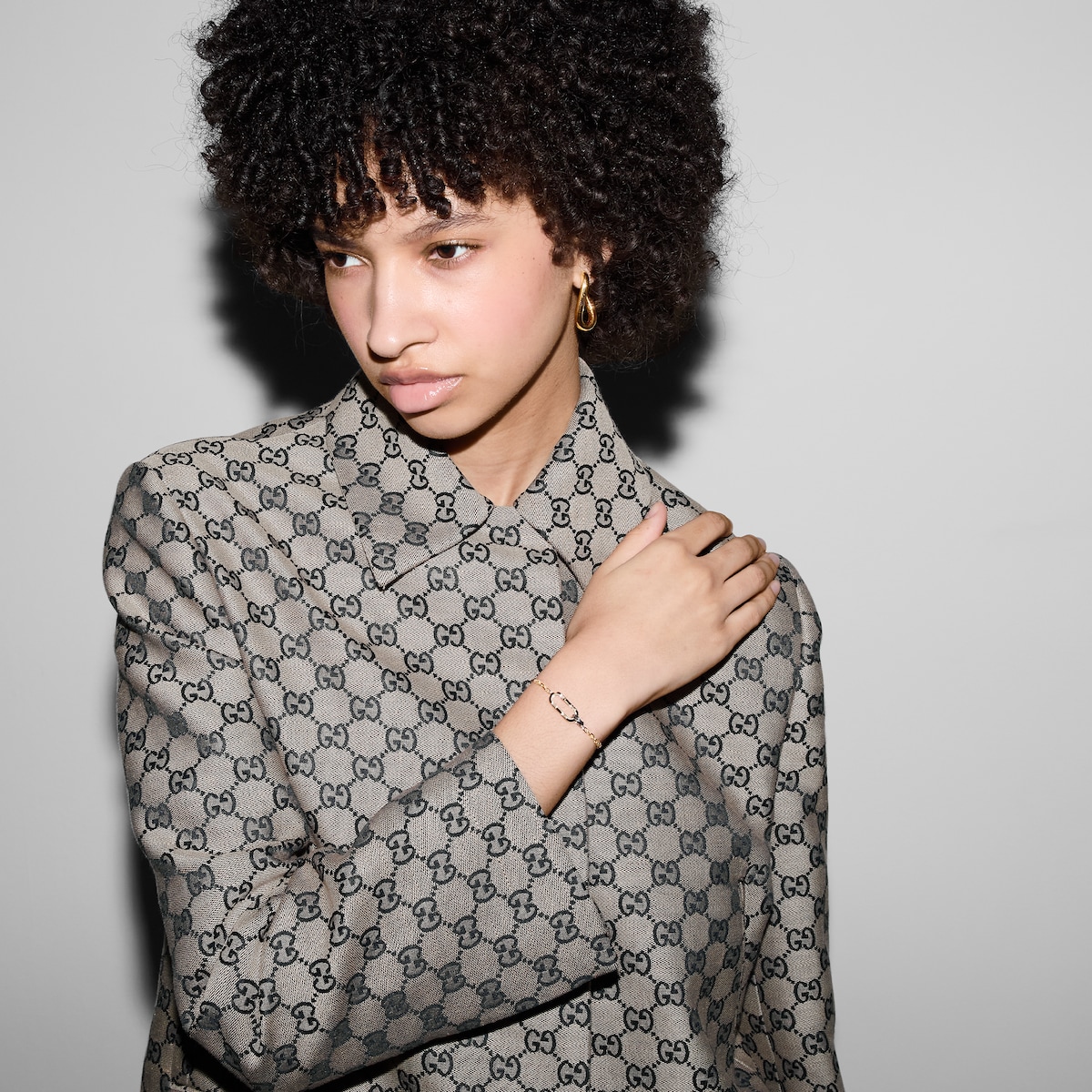 Gucci Link to Love 18k chain bracelet in 18k yellow gold