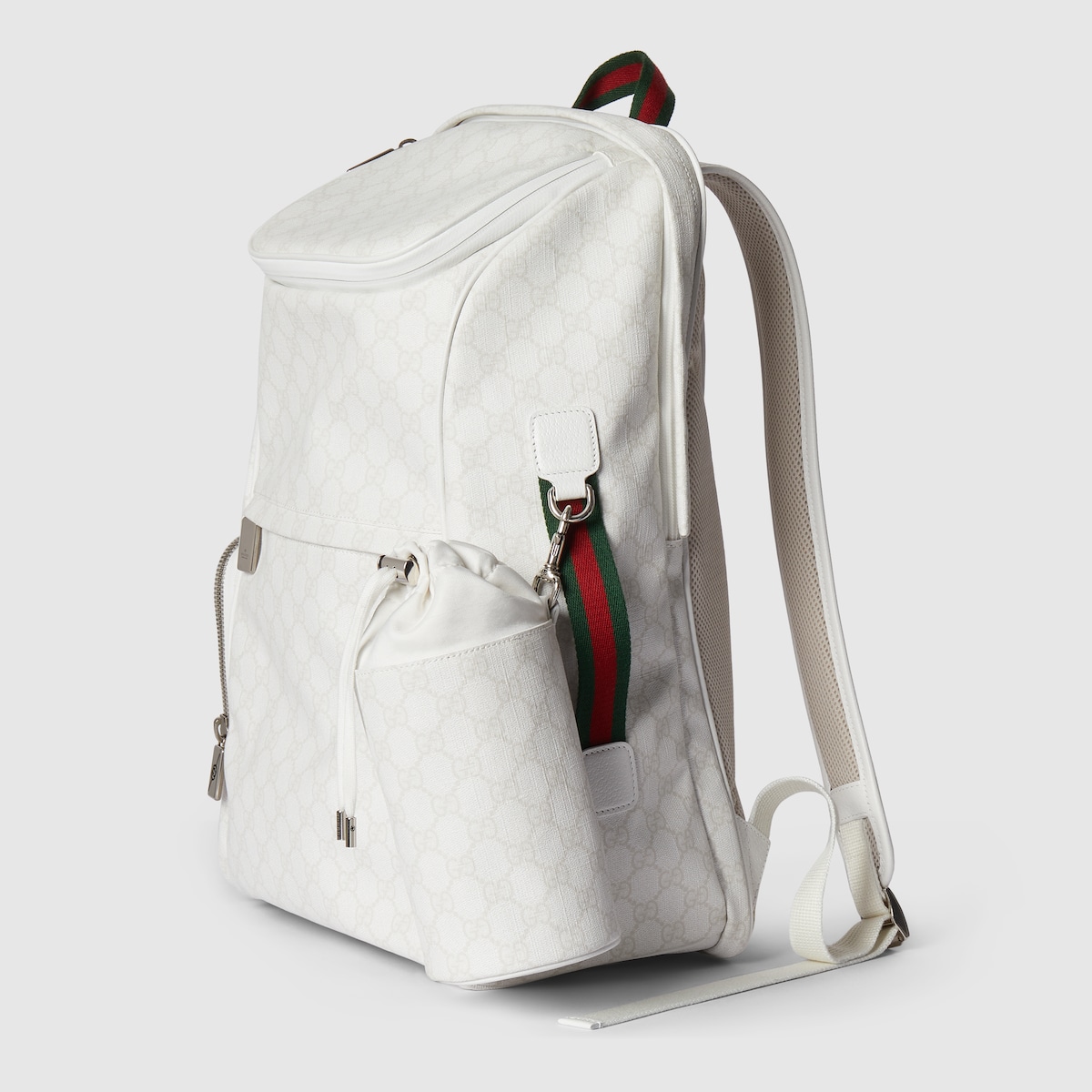 専用GUCCI リュック バンブー レザー 巾着型 ホワイト 白 グッチ バンブー 1947〕ミニバッグホワイト レザー | GUCCI公式
