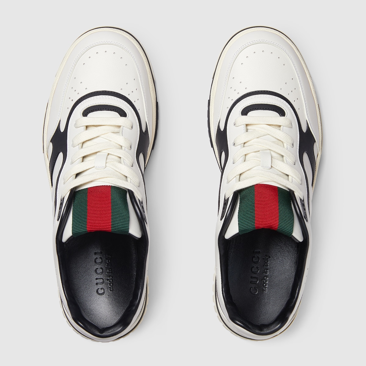 Gucci sneakers men white deals