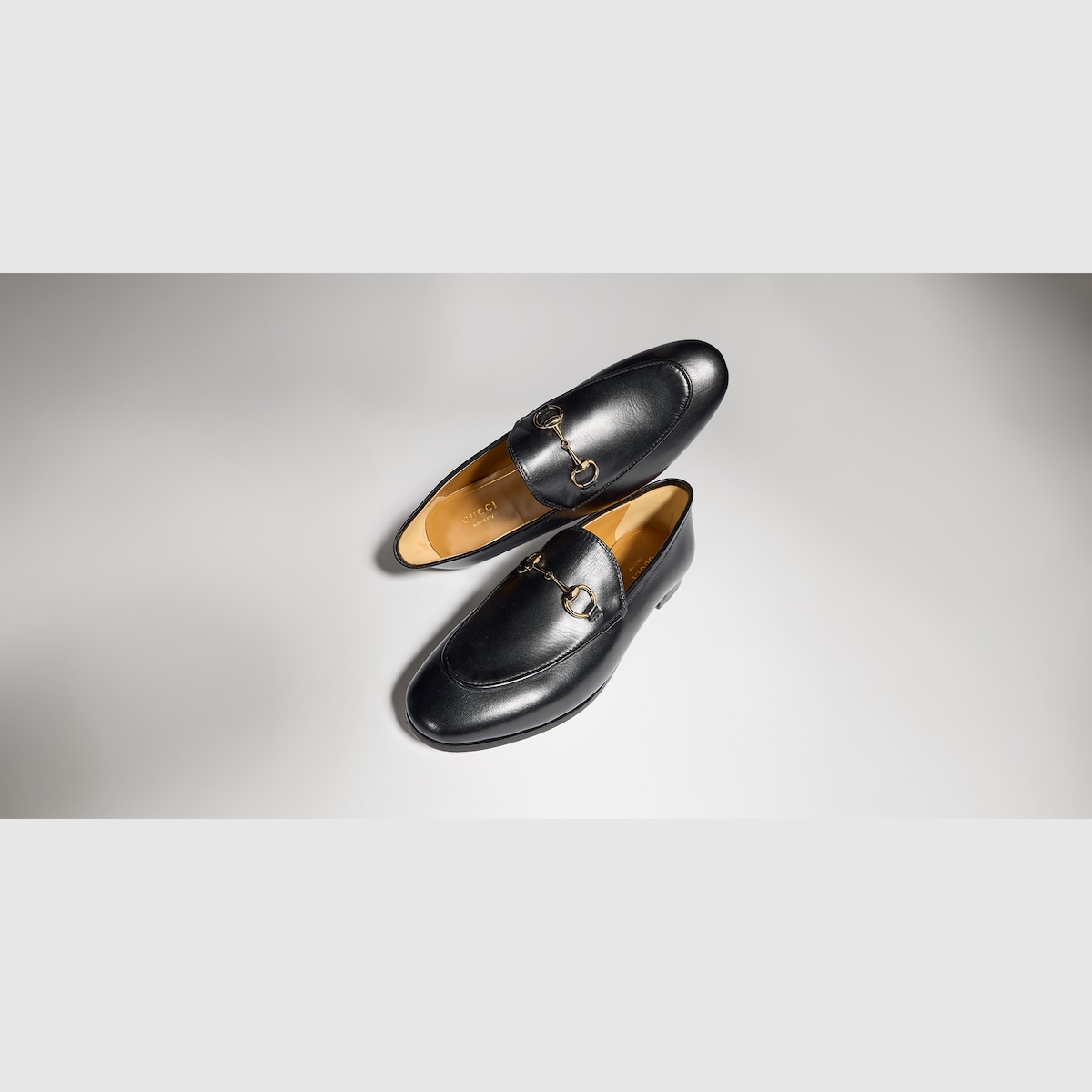 Women's Gucci Jordaan loafer in beige leather - thumbnail 10