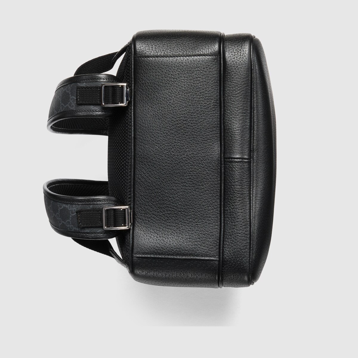 Medium GG backpack with tag in black supreme | GUCCI® US