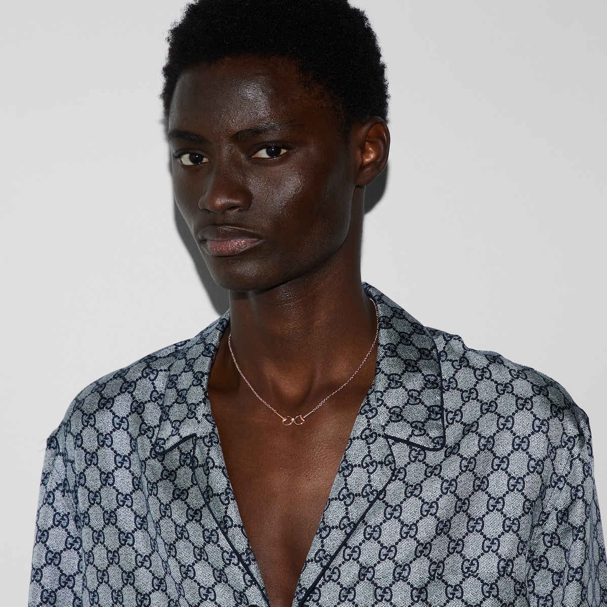 25新作 GUCCI ホースビット 18Kダイヤモンドチェーン ネックレス グッチ ホースビット〕18K ダイヤモンド チェーン ネックレス