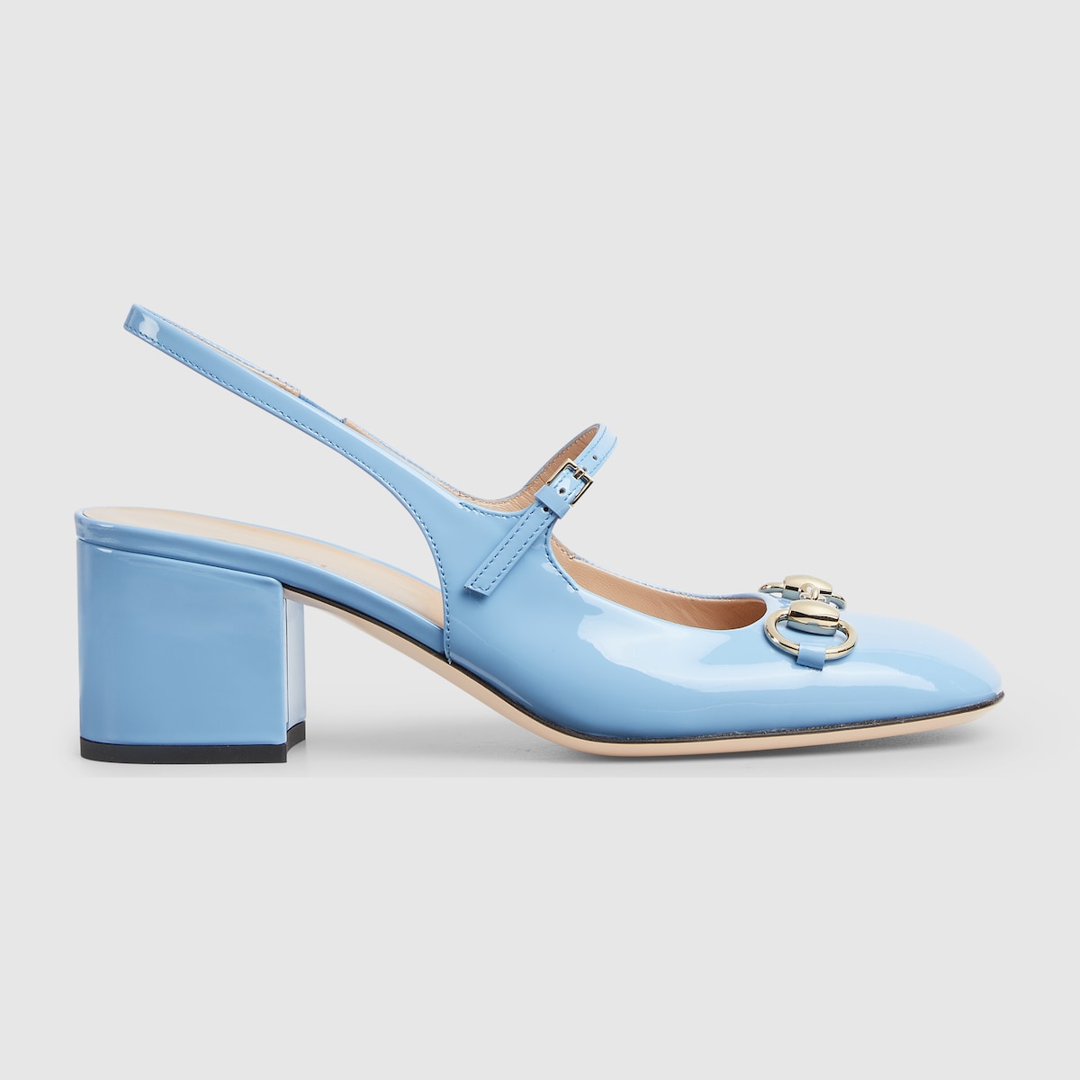 Gucci blue heels discount