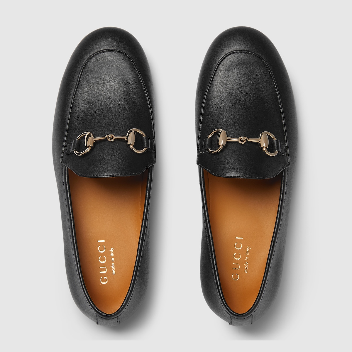 儿童马衔扣乐福鞋in 黑色皮革| GUCCI® UK