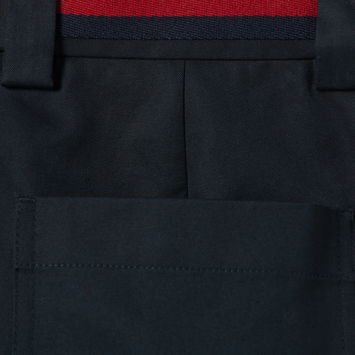 Double cotton twill short with Web