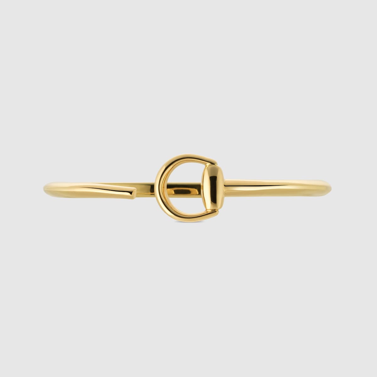 18k Horsebit cuff bracelet in 18k yellow gold | GUCCI® US