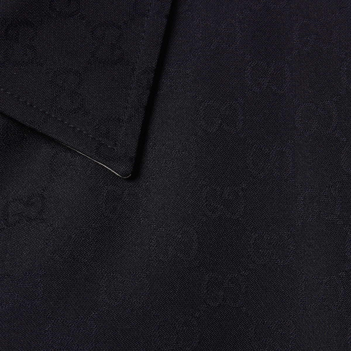 Reversible GG polyester jacket