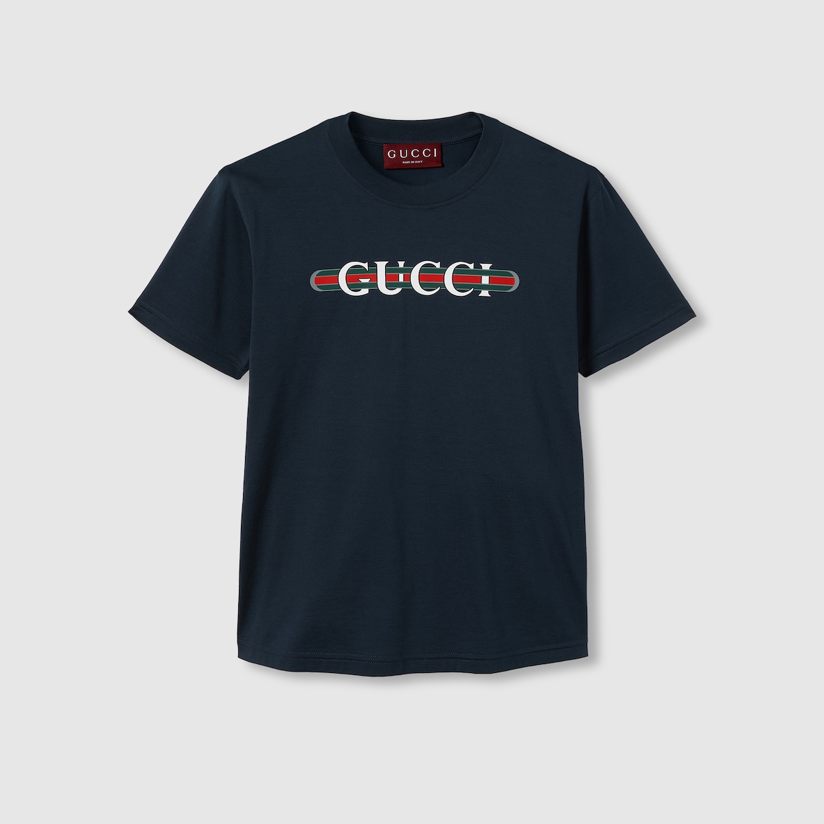 GUCCI タグ付き ロゴ Tシャツ ライン トレーナー 可愛い