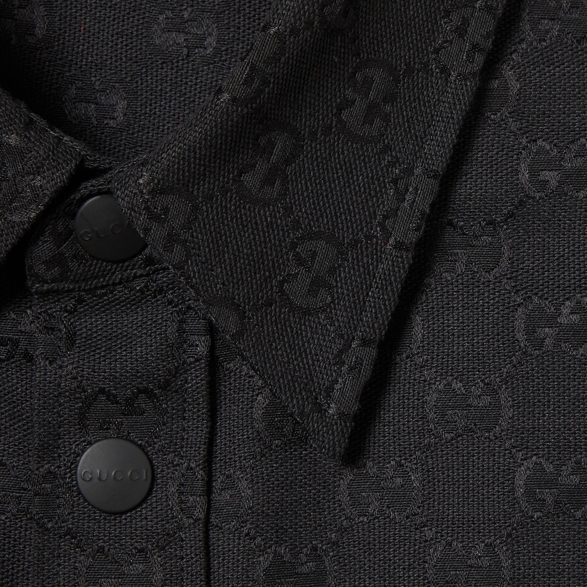 GG canvas shirt in black | GUCCI® US GG canvas shirt in black | GUCCI® US