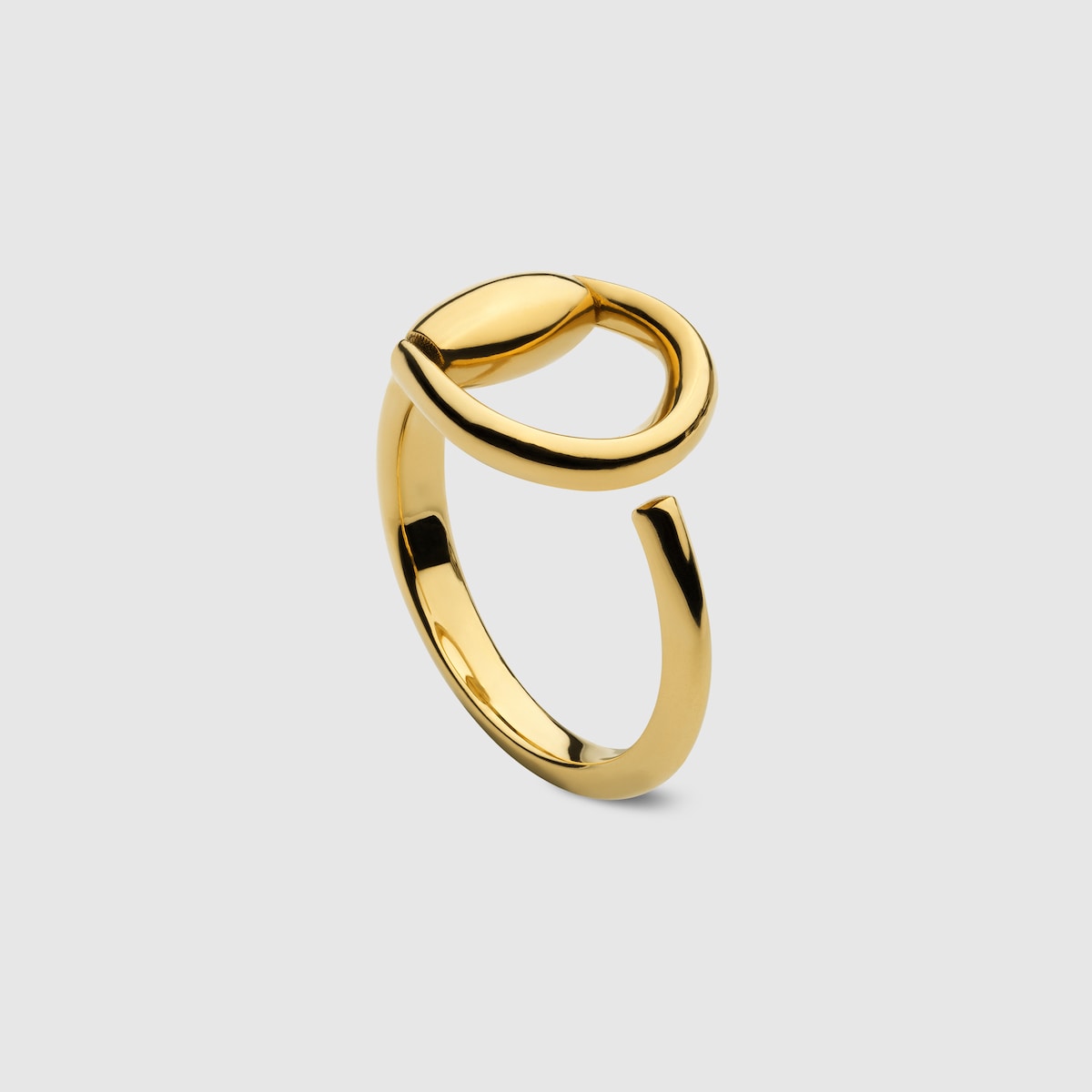 Gucci Horsebit 18k ring in 18k yellow gold | GUCCI® US