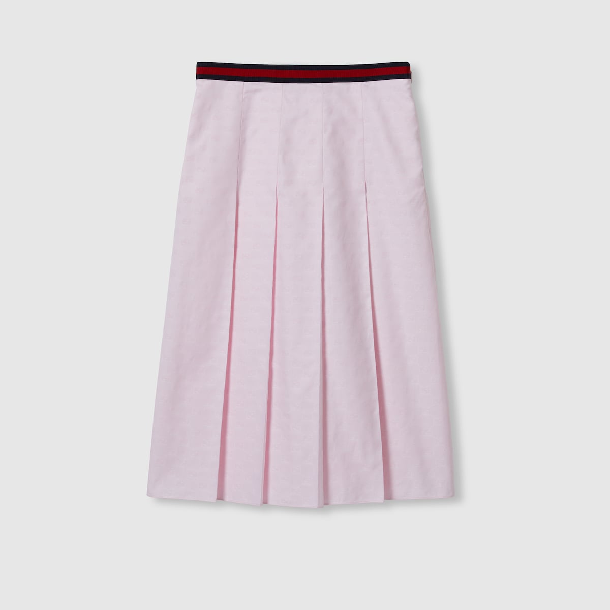 Gucci pink pleated skirt store