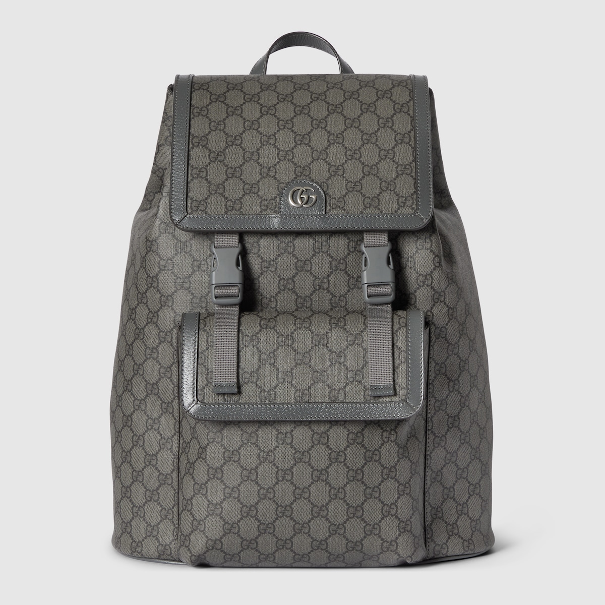 Ophidia large backpack in grey and black Supreme | GUCCI® US
